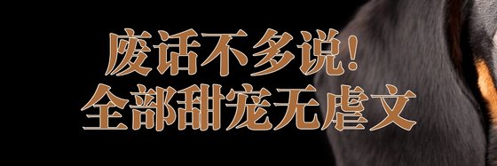 廢話不多説！全部甜寵無虐文